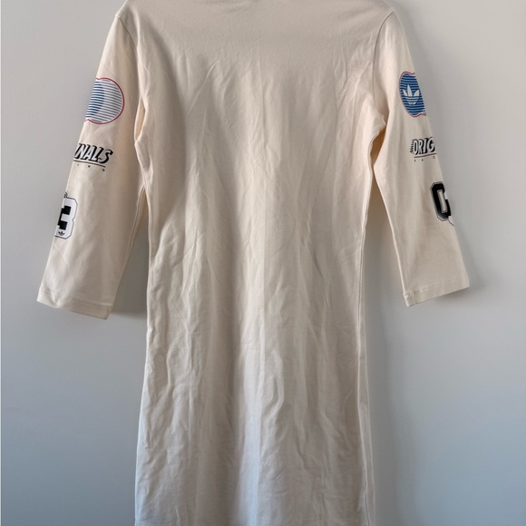 Adidas Racing Cream quarter Sleeve Dress - Picture 6 of 8